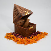 Loban Cup Wooden Box Holder